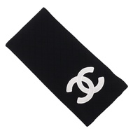 香奈兒 Cambon 系列絲巾 05A P26637V01969 羊毛 黑色 女士 [二手]