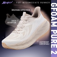BMAI GFoam Pure 2 Lightweight Shoes for Daily Trainers | Ultra-Lightweight Outsole | Colour of Stone