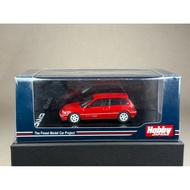 Honda Civic EF9 SiR II Red HJ641031AR Scale 1:64 Brand 1:64