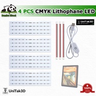 UniTack3D CMYK Lithophane LED Backlight Board Touch Dimmer for Bambu Lab A1/P1/X1C/H2D