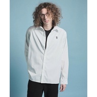 ELEVEN - Embroidered Long Sleeve Shirt 11 | White