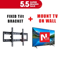 TILTING TV WALL MOUNT BRACKET WITH INSTALLATION ALL BRAND TV SUPPLY BRACKET AND INSTALL