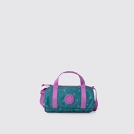 Exsport Jumper Mini Sling Bag Bloom On Plaid, Emerald Green, S