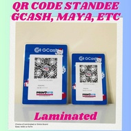 QR Code Payment Standee | GCash, Maya, BPI, etc