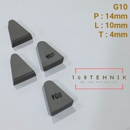MATA WIDIA G10 / BETEL WIDIA / CARBIDE YG6 G10 / PAHAT WIDIA YG-6 G10 / Mata Widia Carbide / Pahat W