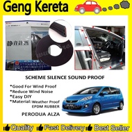 (4 Doors) Perodua Alza SCHEME SILENCE (Double D) DIY Air Tight Sound Proof