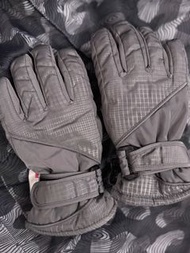 Grey Ski Gloves with 3M Thinsulate