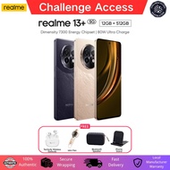 Realme 13+ 5G 12+14(26RAM + 256GB/512GB ROM) | 120Hz OLED | 80W Ultra Charge | Sony LYT-600 OIS Came