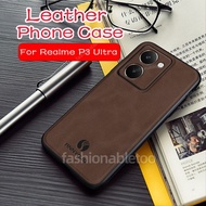 For Realme P3 Ultra 5G Leather Matte Texture Phone Case For Realme P3 Ultra P3Ultra P 3 RealmeP3 Ult