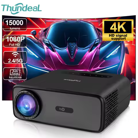 ThundeaL Full HD Projector 1080P WiFi Video Proyector TD97 Pro Home Theater Android TD97Pro TD97W 4K