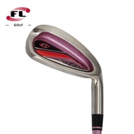 FL GOLF Beginner's Professional Golf Club Women's Pink 7-Iron Stainless Steel Iron Golf 7-Iron Club 