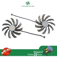 2Pcs 95MM PLD10010S12H RTX3060 GPU Cooler Fan for Gigabyte RTX 3060 3060Ti EAGLE OC Card Cooling