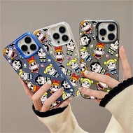 Cartoon Fashion Trend POP MART Crybaby The Powerpuff Girls Silicone Edge Phone Case For OPPO A31 A8 A35 A38 A18 A15 A74 A93 A55 A36 A17 A58 A57 A78 A98 RENO 7 7Z 8Z 8T 10 IMD Cover
