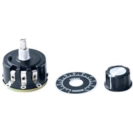 WX112 050 5W Adjustable Resistance Coil Wire Winding Potentiometer 1K 2K2 4K7 10K 47K 10