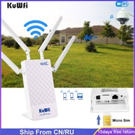 KuWFi 4G Outdoor Router 4G LTE SIM  WiFi Router Waterproof Support Port Mapping DMZ Seing For 48V POE Switch POE Camera