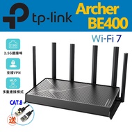 TP-Link Archer BE400 Wi-Fi 7 BE6500 Dual Band 2.5G Wireless Router 6 Antenna VPN
