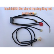 Winner X Headlight and Light On/Off Circuit Using Passing SH Button