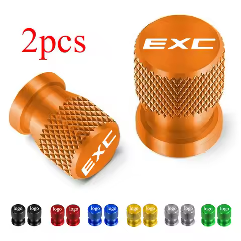 Motorcycle CNC Aluminum Tire Valve Air Port Stem Cover Cap For KTM TPI 300 EXC 300EXC TPI Six Days 2