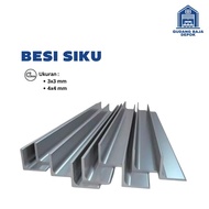 Besi Siku (3 x 3) mm dan (4 x 4) mm