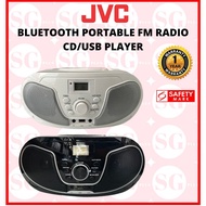 JVC RD‑N327 Bluetooth Portable CD Radio & Boombox