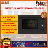 【FAST SHIP】RUBINE 28L BUILT IN MICROWAVE OVEN W GRILL FUNCTION RMO-OREO-28BL / MBM-VE8925