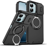 OPPO A6 Pro A6x A6t A6 Shockproof Casing Armor Slide Magnetic Casing For OPPO A6x A6 4G 5G A6Pro OPP