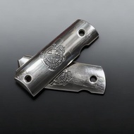 1911 Metal Alloy Badge - Black Eagle - Guardrail Universal - Cool Metal Touch