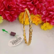 [BG5004] BANGLE ZHULIAN GELANG TANGAN EMAS BANGLE EMAS