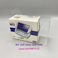 1pc Transparent PET Protective cover for PSPGO game console EU HK Versions clear display collection 