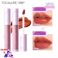 FOCALLURE Focalure matte lipstick with purple shell, moisturizing, smooth, long-lasting 2.4g FA417