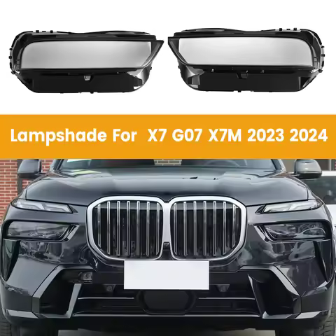 DT14-Car Headlight Cover Lens Glass Shell Front Headlamp Caps Transparent Lampshade For BMW X7 G07 X