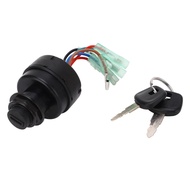 Boat Ignition Key Switch Set 353-76020-3 Outboard Remote Control Box Ignition Switch for Tohatsu RC5
