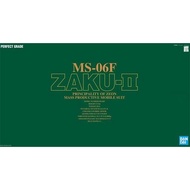 Bandai GUNDAM PG 1/60 MS-06F ZAKU ZAKU 2 Mass Production Type Animation Peripheral Collectibles