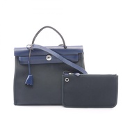 [二手] Hermes HERMES 手提包 Herbag Zip PM 2WAY Blue Saphir/Bleu de Plu 帆布 Herbag Zip PM Blue Saphir/Bleu 