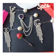 Tuspin Hijab Brooch 1 Set Hijab Pin Wholesale Pearl Hijab Pin Log0