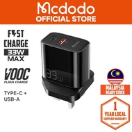 Mcdodo CH091 33W Charger + C To C Cable Charger Set (UK PLUG)