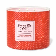 Bath and Body Works 3 wick Candle You Are the One