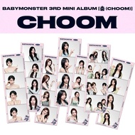 BABYMONSTER四宫格书签 宝怪新专辑CHOOM周边书签ASA AHYEON书签9.18 BABYMONSTER Four-Square Bookmark, Baby Monster New A