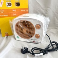 聖誕禮物！首選 Log on 實用小家電 復古風迷你小暖爐 坐枱裝飾暖風機 坐地暖腳神器 全新連盒 風扇造型 熱風扇 辦公室
