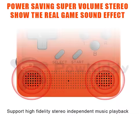 Powkiddy V90 3D 3.0 ips Retro Game Console Flip Linux System Handheld Game Console 64 bit Portable V