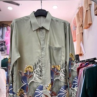 KEMEJA BATIK / CORAK BATIK MALAYSIA BATIK LELAKI CORAK KUNTUM