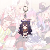 【Bestseller】 Anime Hololive Vtuber Cosplay Keychain Gawr Gura Watson Amelia Murasaki Shion Ookami Mi