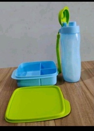 Paket Tupperware Promo Lunch box lolly tup dan eco fashion 500 ml