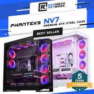 Phanteks NV7 DRGB ATX TG Case [Support up to 12 Fans/GPU Holder/Reinforced Steel]