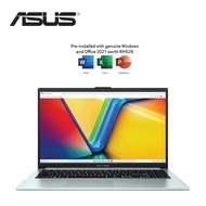 Asus VivoBook Go 15 E1504F-ANJ467WS 15.6'' FHD Laptop Green Grey ( Ryzen 5 7520U, 8GB, 512GB SSD, ATI, W11, HS )