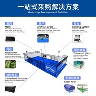 Padel Gelanggang Padel Rumput Tiruan Tersuai Gelanggang Padel Gelanggang Pickleball Gelanggang Rumpu