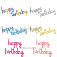 Cursive Happy Birthday Set