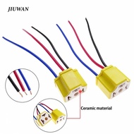 H4 Ceramic Female Socket LED Fog Light Wiring Harness Bulb Connector Adapter
