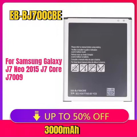 New Battery EB-BJ700CBE For Samsung Galaxy J7 Neo 2015 J7 Core J7009 J7000 J7008 J700F SM-J700f EB-B