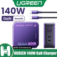 UGREEN 140W GaN Charger Nexode USB C Charger 3-Port Fast Charger PD3.1 PPS  Wall Charger
